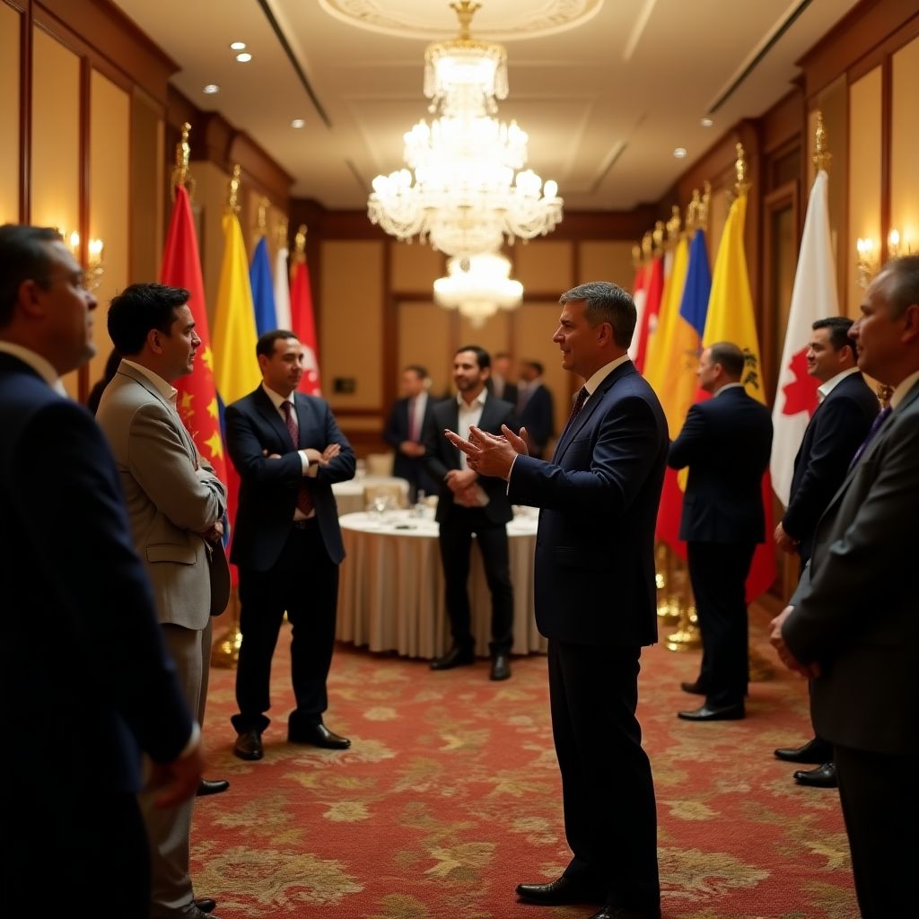 Evento con inversores internacionales